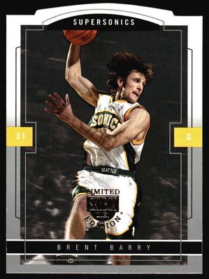 Brent Barry 64 NBA Card