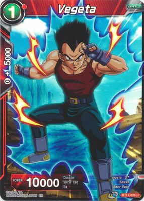 Vegeta - BT17-026 - Common Foil UW Series 8: Ultimate Squad Foil Singles