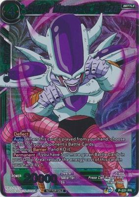 Swift Massacre Frieza (Alternate Art) - P-221 - Tournament Promo Dragon Ball Super Tournament Promos- FOIL