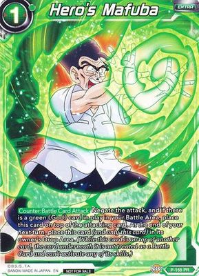 Hero&#39;s Mafuba - P-155 - Promo- Foil  Dragon Ball Super Tournament Promos