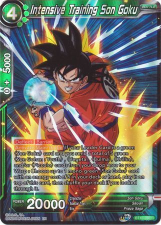 Intensive Training Son Goku - BT10-066 - Rare Foil UW Series 1: Rise of the Unison Warrior Foil Singles