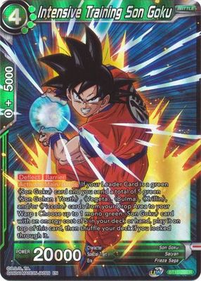 Intensive Training Son Goku - BT10-066 - Rare Foil UW Series 1: Rise of the Unison Warrior Foil Singles