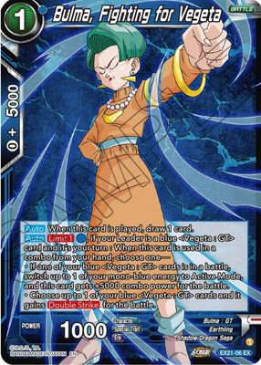 Bulma, Fighting for Vegeta - 5th Anniversary Set (DBS-BE21)- FOIL 5th Anniversary Set
