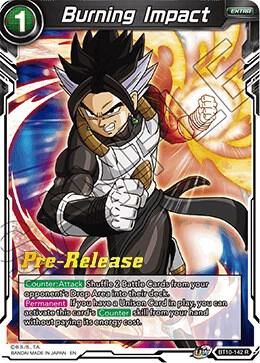 Burning Impact - Rise of the Unison Warrior Pre-Release Cards (DBS-B10PRE) Foil