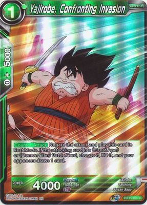 Yajirobe, Confronting Invasion - BT15-080 - Rare Foil UW Series 6: Saiyan Showdown Foil Singles