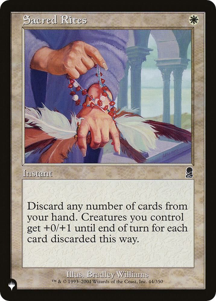 Sacred Rites - The List Reprints (LIST) The List Reprints