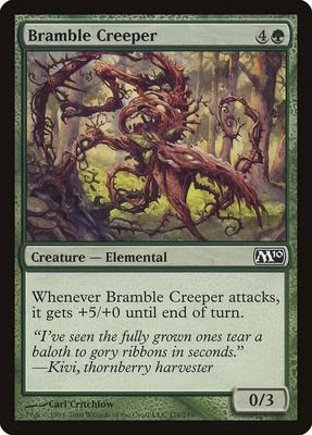 Bramble Creeper  171/249 - Magic 2010 (M10) (M10) Magic 2010 (M10)