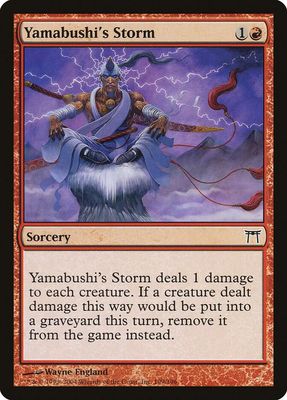 Yamabushi&#39;s Storm 199/306 - Champions of Kamigawa (CHK) Champions of Kamigawa