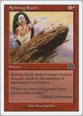 Spitting Earth 208/350- Classic Sixth Edition (6ED) Classic Sixth Edition