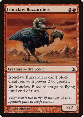 Ironclaw Buzzardiers 165/301- Time Spiral (TSP) Time Spiral (espanol)
