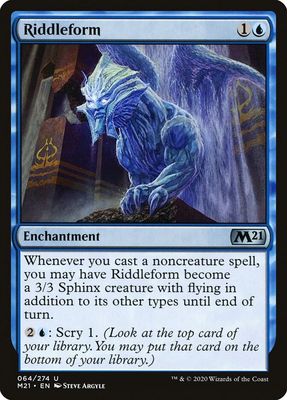 Riddleform  064/274- Core Set 2021 (M21) Core Set 2021 (espanol)