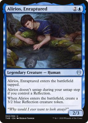 Alirios, Enraptured  042/254- Theros Beyond Death (THB) Theros Beyond Death (espanol)