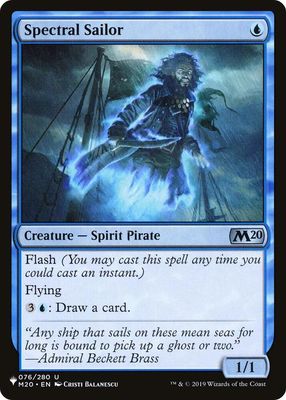 Spectral Sailor 076/280- The List Reprints (LIST) The List Reprints (espanol)