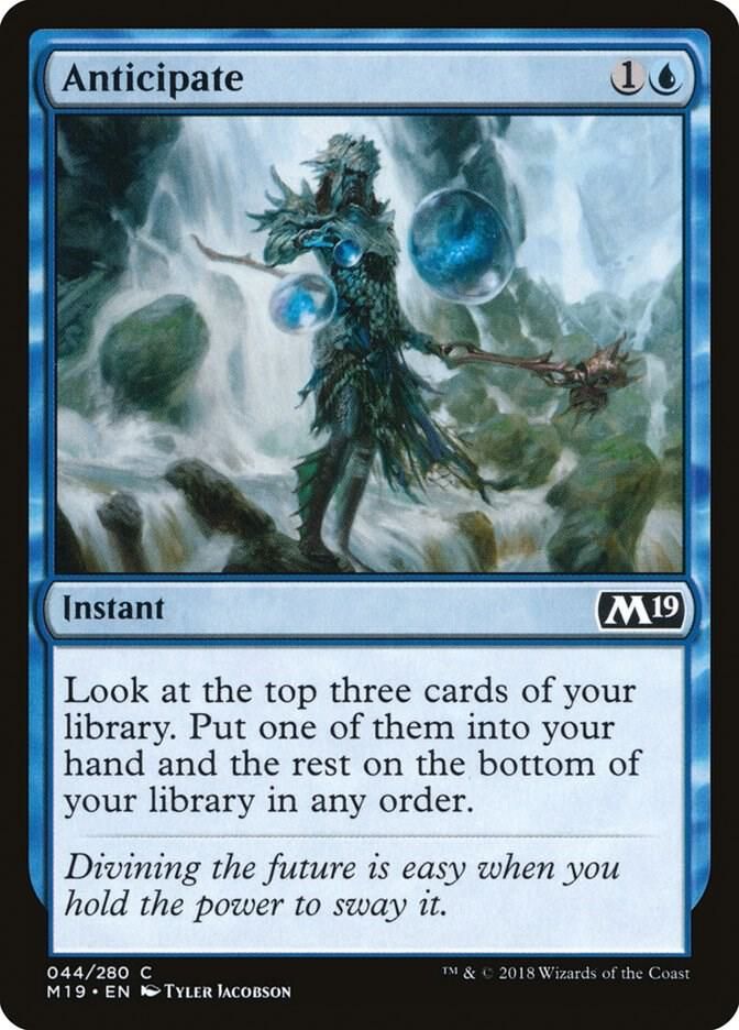 Anticipate 045/280- Core Set 2019 (M19) Core Set 2019 (espanol)