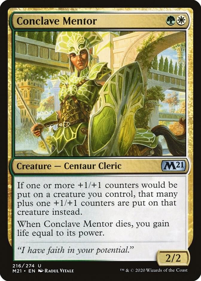 Conclave Mentor 216/274- Core Set 2021 (M21) Core Set 2021 (espanol)