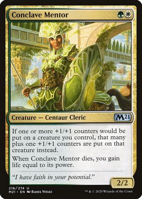 Conclave Mentor 216/274- Core Set 2021 (M21) Core Set 2021 (espanol)