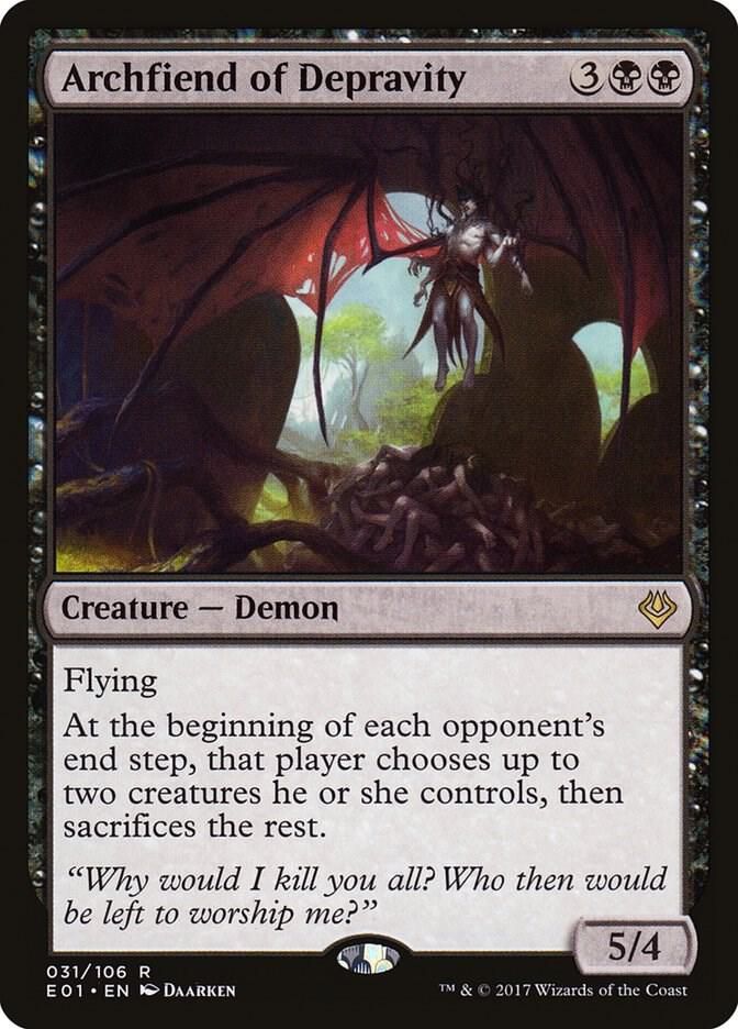 Archfiend of Depravity 031/106 - Archenemy: Nicol Bolas (AC2)