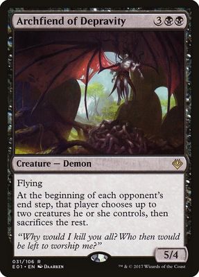 Archfiend of Depravity 031/106 - Archenemy: Nicol Bolas (AC2)