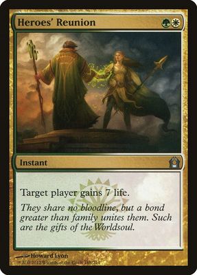Heroes&#39; Reunion 168/274- Return to Ravnica (RTR) Return to Ravnica (espanol)