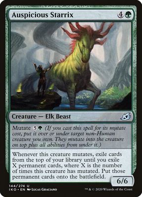 Auspicious Starrix 144/274- Ikoria: Lair of Behemoths (IKO) Ikoria: Lair of Behemoths (espanol)