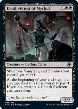 Death-Priest of Myrkul 095/281 - Adventures in the Forgotten Realms (AFR)