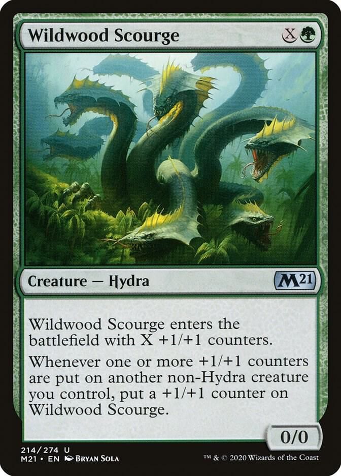 Wildwood Scourge  214/274- Core Set 2021 (M21) Core Set 2021  (espanol)