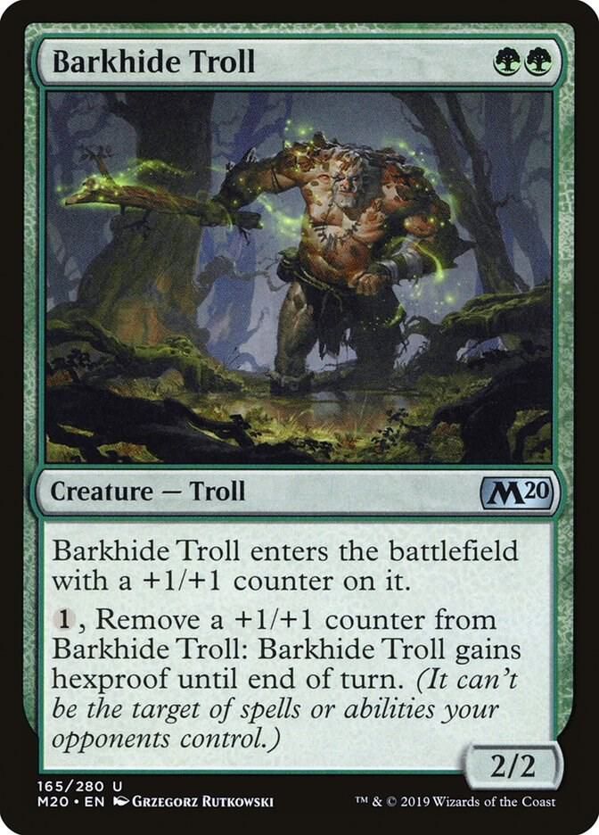 Barkhide Troll 165/280- Core Set 2020 (M20) Core Set 2020 (espanol)