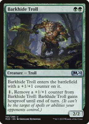 Barkhide Troll 165/280- Core Set 2020 (M20) Core Set 2020 (espanol)