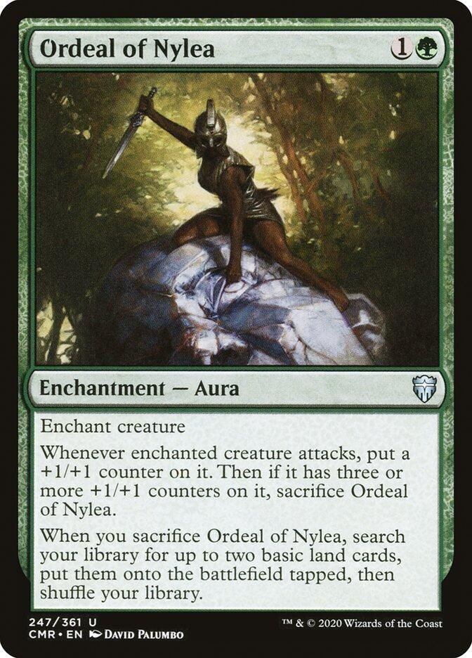Ordeal of Nylea 247/361- Commander Legends (CMR) Commander Legends (espanol)
