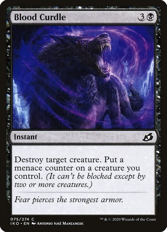 Blood Curdle 075/274 - Ikoria: Lair of Behemoths (IKO)