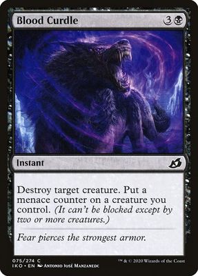 Blood Curdle 075/274 - Ikoria: Lair of Behemoths (IKO)