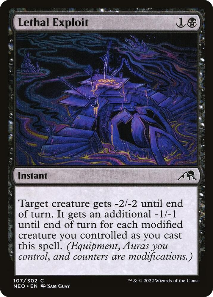 Lethal Exploit 107/302 - Kamigawa: Neon Dynasty (NEO) (Español)