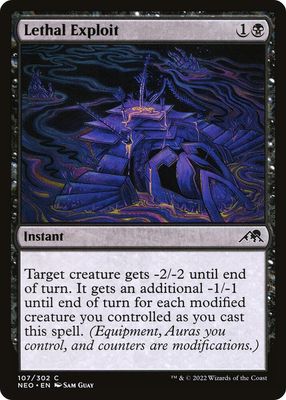 Lethal Exploit 107/302 - Kamigawa: Neon Dynasty (NEO) (Español)