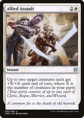Allied Assault 001/280 - Zendikar Rising (ZNR) (Español)