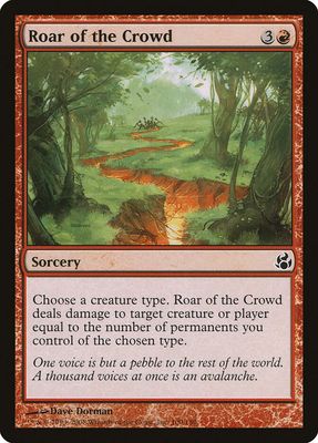 Roar of the Crowd 100/150- Morningtide (MOR) Morningtide (espanol)