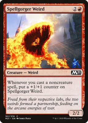 Spellgorger Weird 161/274 - Core Set 2021 (M21) Core Set 2021 Foil (espanol)