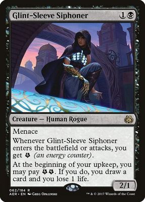 Glint-Sleeve Siphoner 062/184 - Aether Revolt (AER)