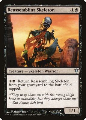 Reassembling Skeleton 44/80 - Duel Decks: Sorin vs. Tibalt (DDK)