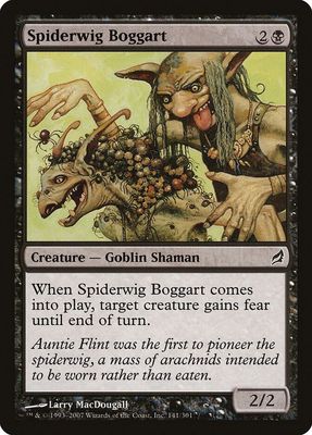 Spiderwig Boggart 141/301 - Lorwyn (LRW)