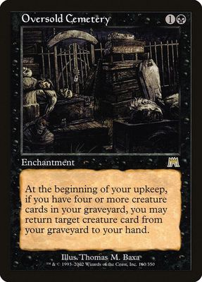 Oversold Cemetery 160/350 - Onslaught (ONS)
