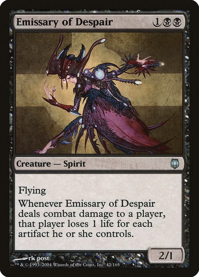 Emissary of Despair 42/165 - Darksteel (DST)
