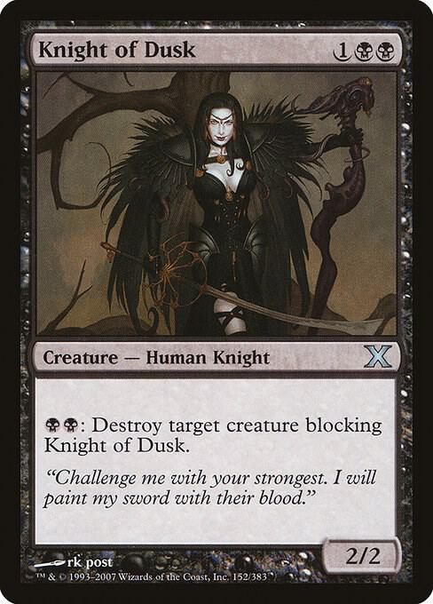 Knight of Dusk 152/283 - 10th Edition (10E)