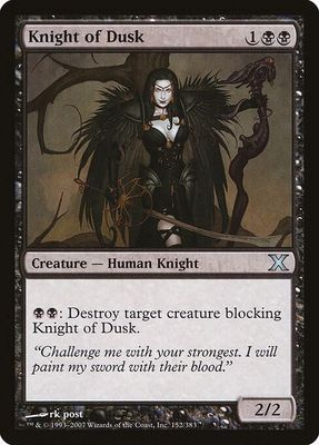 Knight of Dusk 152/283 - 10th Edition (10E)