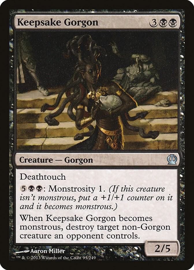 Keepsake Gorgon 93/249 - Theros (THS) (Español)