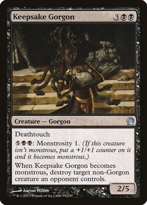 Keepsake Gorgon 93/249 - Theros (THS) (Español)