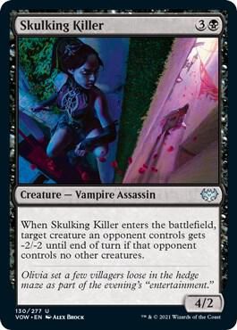 Skulking Killer 130/277 - Innistrad: Crimson Vow (VOW) (Español)