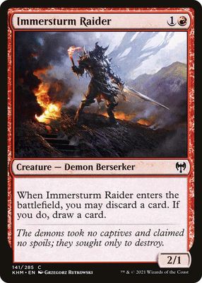 Immersturm Raider 141/285- Kaldheim (KHM) Kaldheim (espanol)