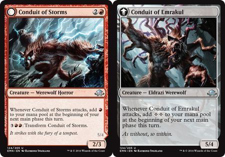 Conduit of Storms | Conduit of Emrakul 124/205 - Eldritch Moon Singles (Español)