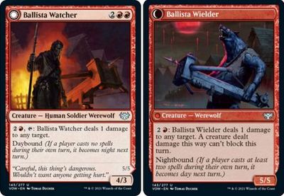 Ballista Watcher | Ballista Wielder 143/277 - Innistrad: Crimson Vow Singles (Español)
