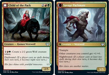 Child of the Pack | Savage Packmate 234/277 - Innistrad: Crimson Vow Singles (Español)